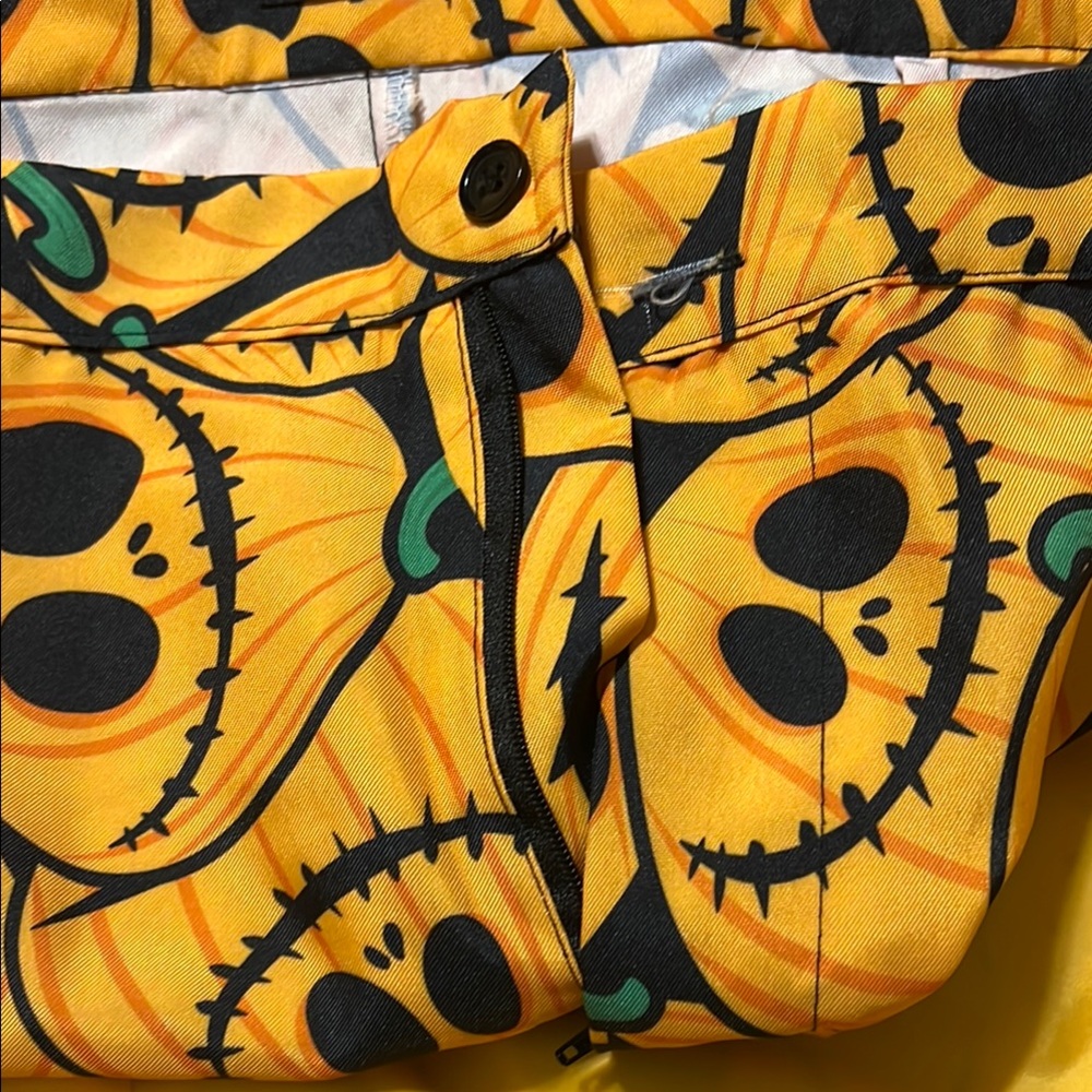 Halloween Pumpkin Pattern Blazer - image 8